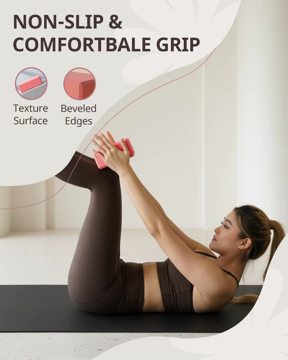 Blocs de yoga, lot de 2