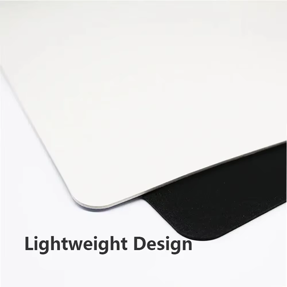 Tapis de souris imperméable 400x900x4mm, fabriqué en tissu gris anthracite résistant aux taches et doté d'une base antidérapante
