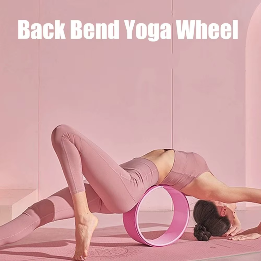 Roue de yoga multifonctionnelle pour massage musculaire