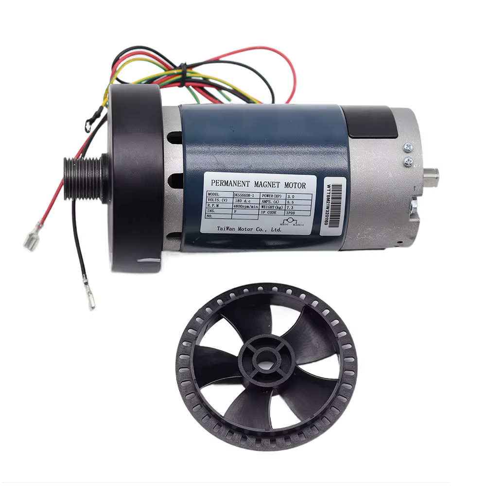 Moteur de tapis roulant DC moteur universel à aimant permanent 180V 3HP