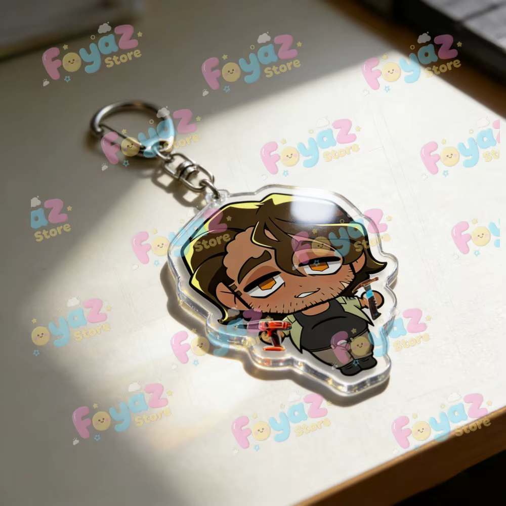 Porte-clés Anime Chibi YKMET, accessoires pour sacs, bijoux, cadeaux pour les fans de mangas et de jeux
