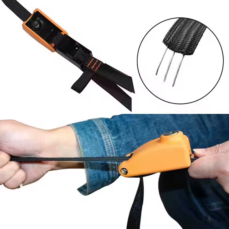 1 sangle de fixation verrouillable pour le sport