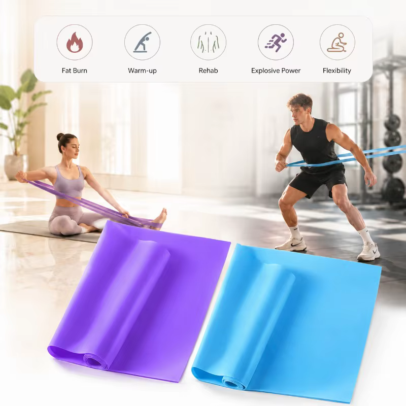 Bande de résistance de Yoga bandes élastiques de Fitness multifonctions entraînement de rééducation Pilates