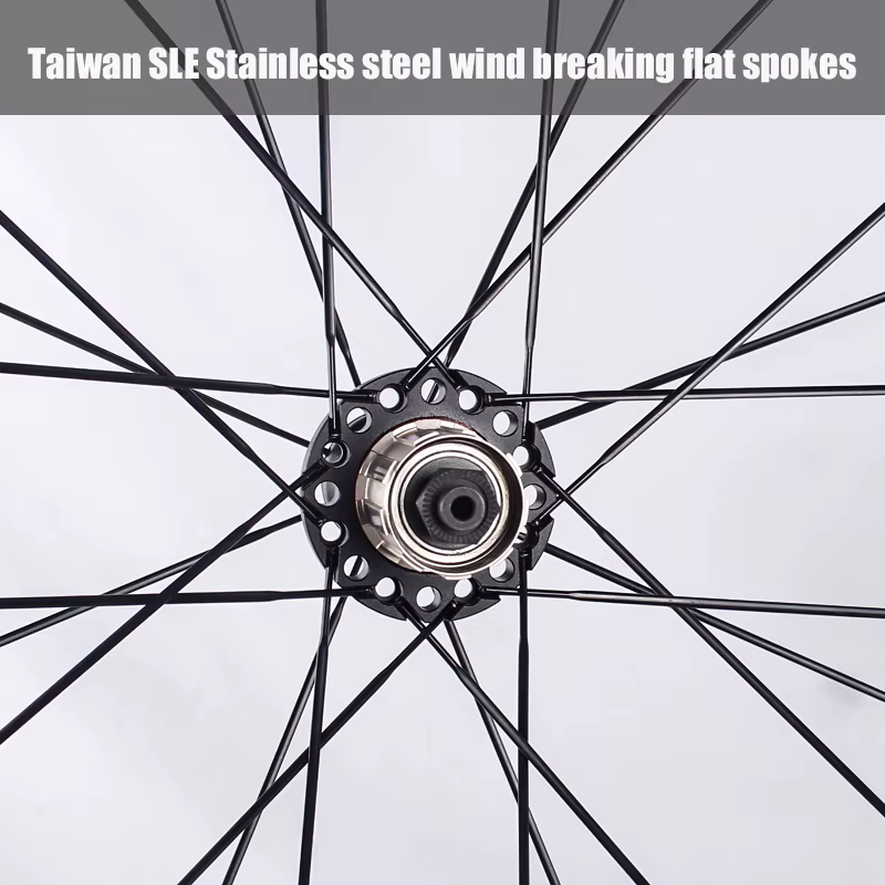 Jeu de roues de vélo de route 700C, 4 roulements, frein à disque, débrayage rapide, alliage d'aluminium double couche, 30 mm