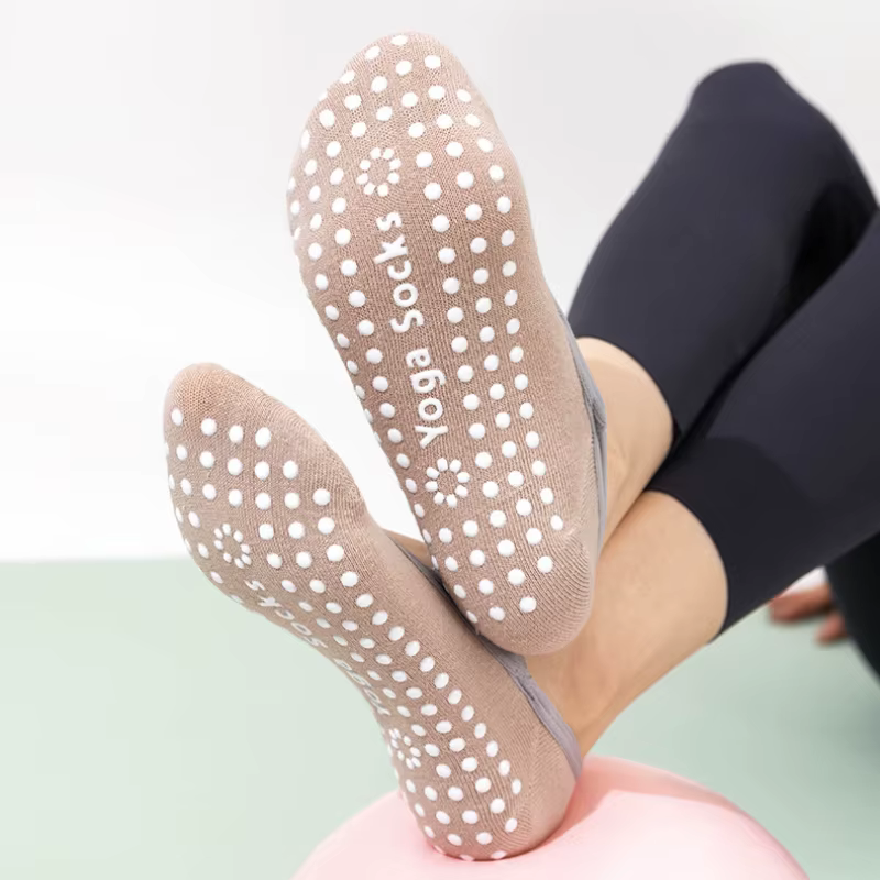 Pilates Yoga chaussettes antidérapantes femme