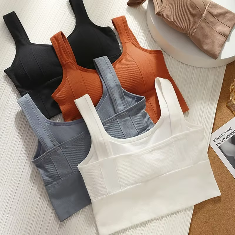 Soutien-gorge de Sport respirant Anti-transpiration haut de Fitness femmes