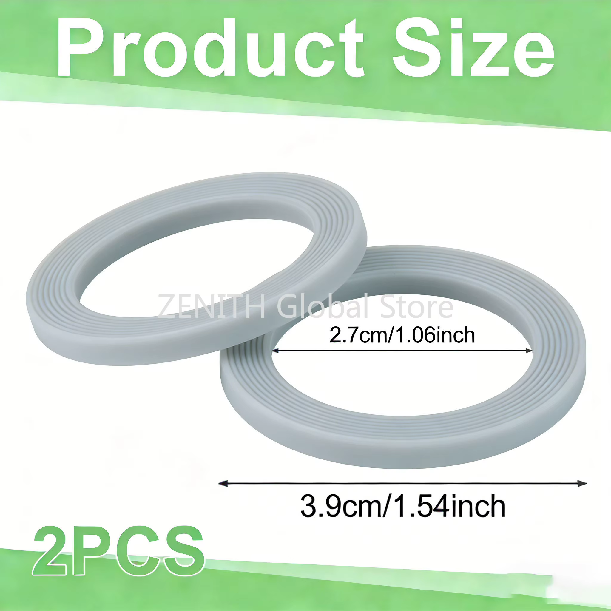 Joint d'étanchéité en Silicone, pièces de rechange pour Thermomix TM5 TM6 TM21 TM31, couteau à mélanger, bague d'étanchéité, accessoires de cuisine, 2 pièces