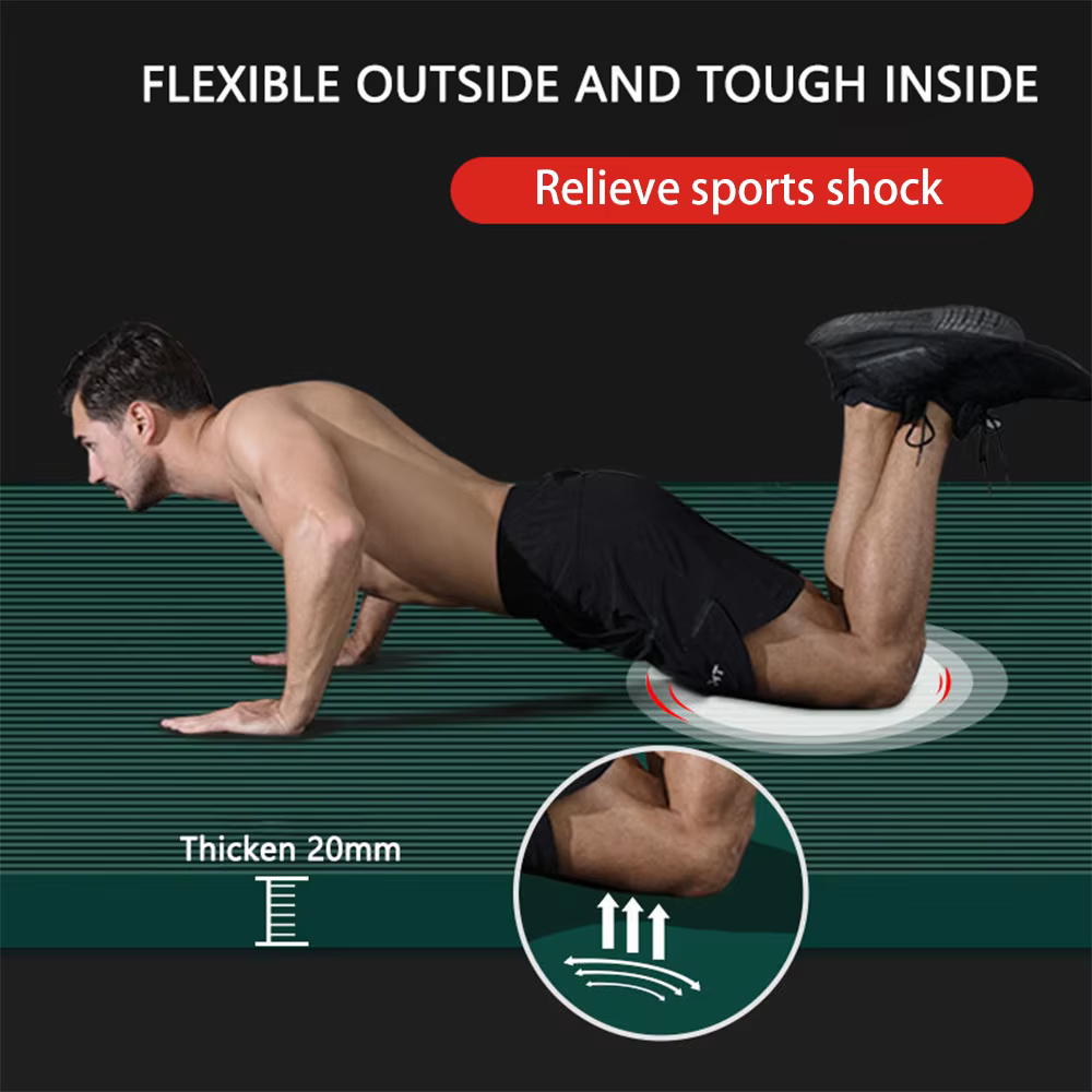 Tapis de yoga NBR épais de 20 mm