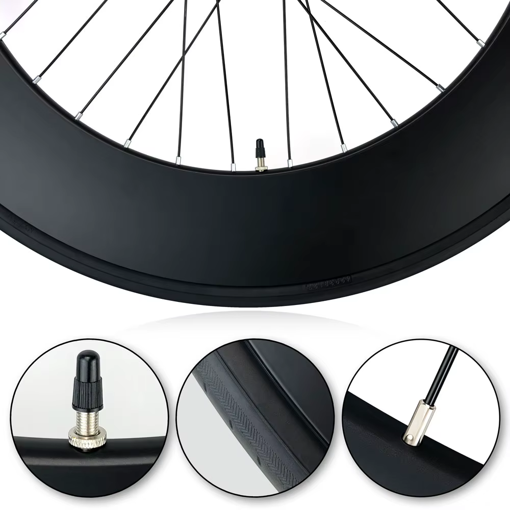 Roues de vélo à pignon fixe 700C 88MM 90MM en alliage d'aluminium, jeu de roues de piste 36H Flip-flop, jeu de roues de course à vitesse unique