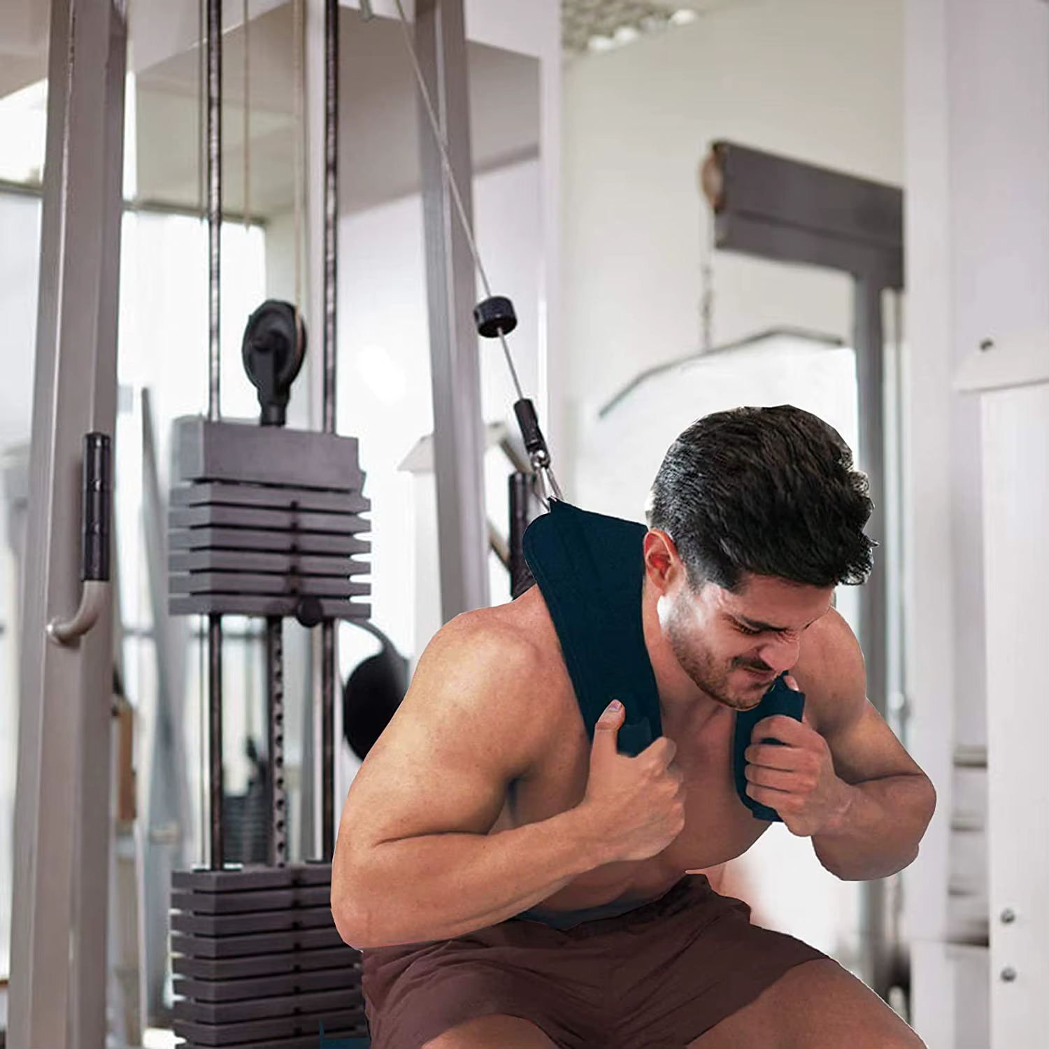 Sangles abdominales en Nylon pour Fitness