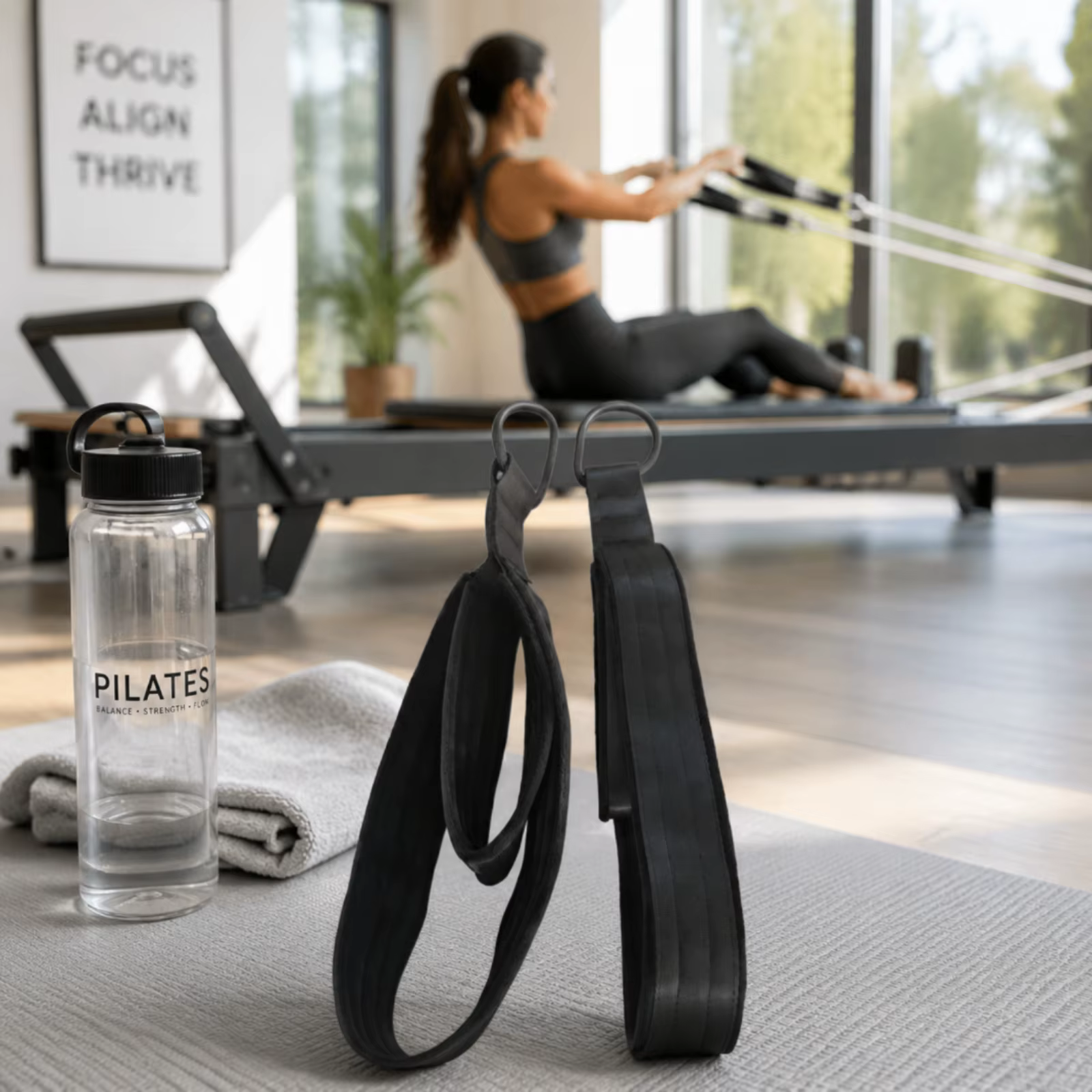 Ensemble de sangles et cordes pour Pilates Reformer