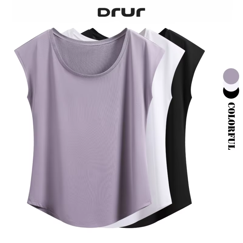 DRUR – gilet de Yoga d'été pour femmes