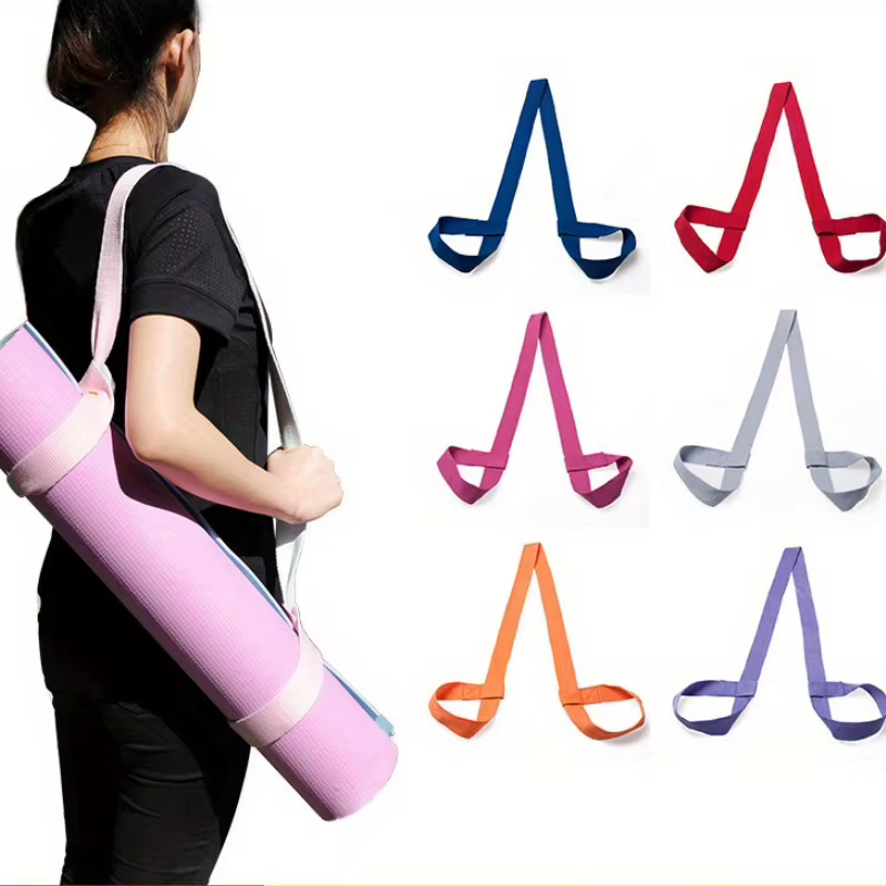 Sangles de Yoga sangles de tapis d'exercice corde sangles de Yoga élastiques bidirectionnelles sangle de tapis de Yoga en coton