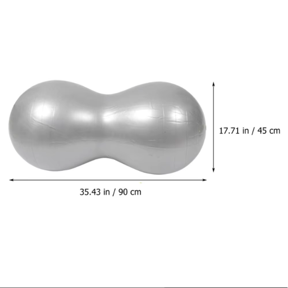 Ballon de yoga anti-explosion épaissi en PVC avec pompe