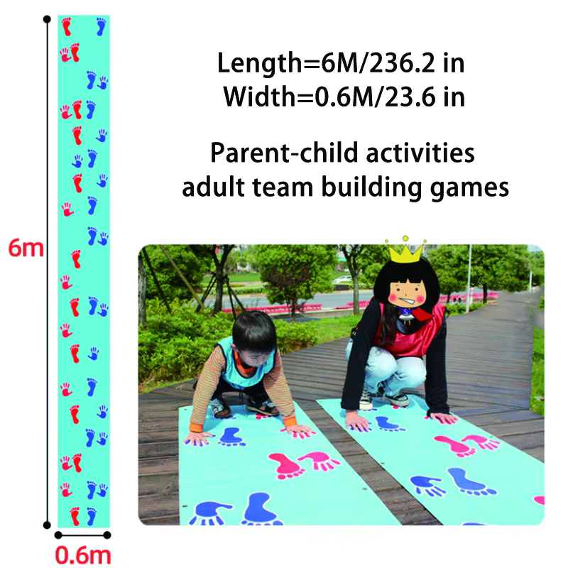 Tapis de saut en polymère pour enfants