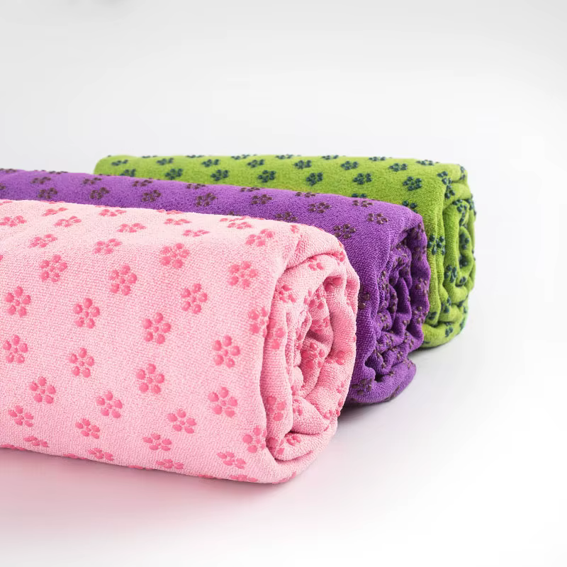 Serviette de Yoga chaude antidérapante