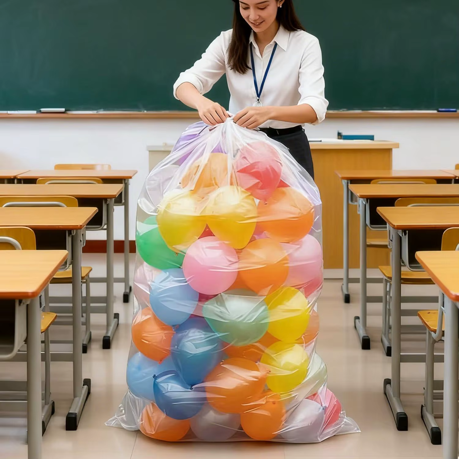 Sac de transport réutilisable pour ballons