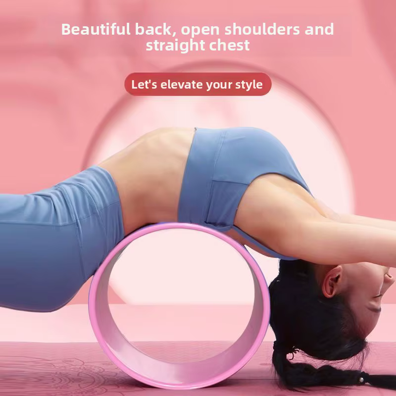 Roue de yoga pour l'ouverture du dos