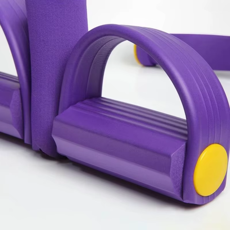 Fitness Gum 4/6 Tube Latex pédale exercice avec corde de traction assise bandes élastiques équipement de Yoga Pilates