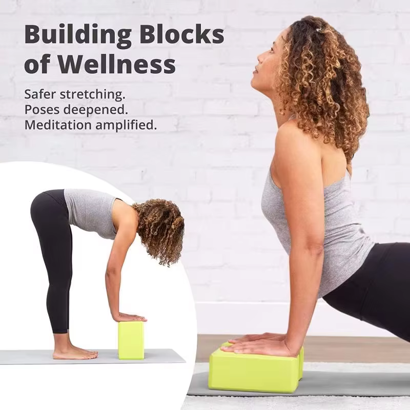 Blocs de yoga, briques en mousse pour la gym