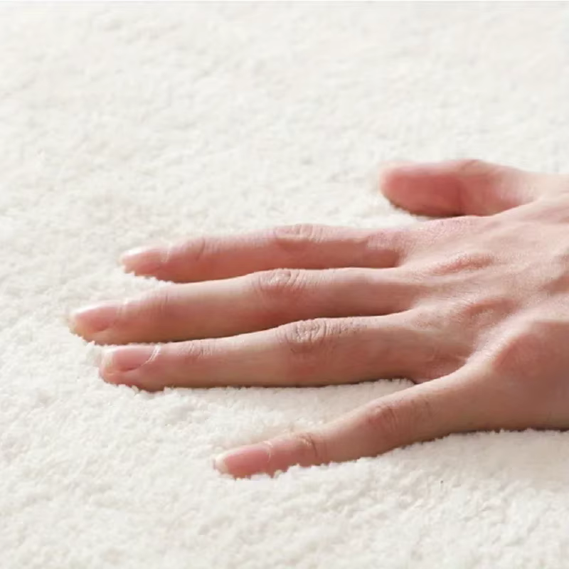 Tapis de dessin animé d'éléphant rayé, décoration de maison, de chambre à coucher, de salon, de porte d'entrée, tapis de jeu rond mignon pour enfants