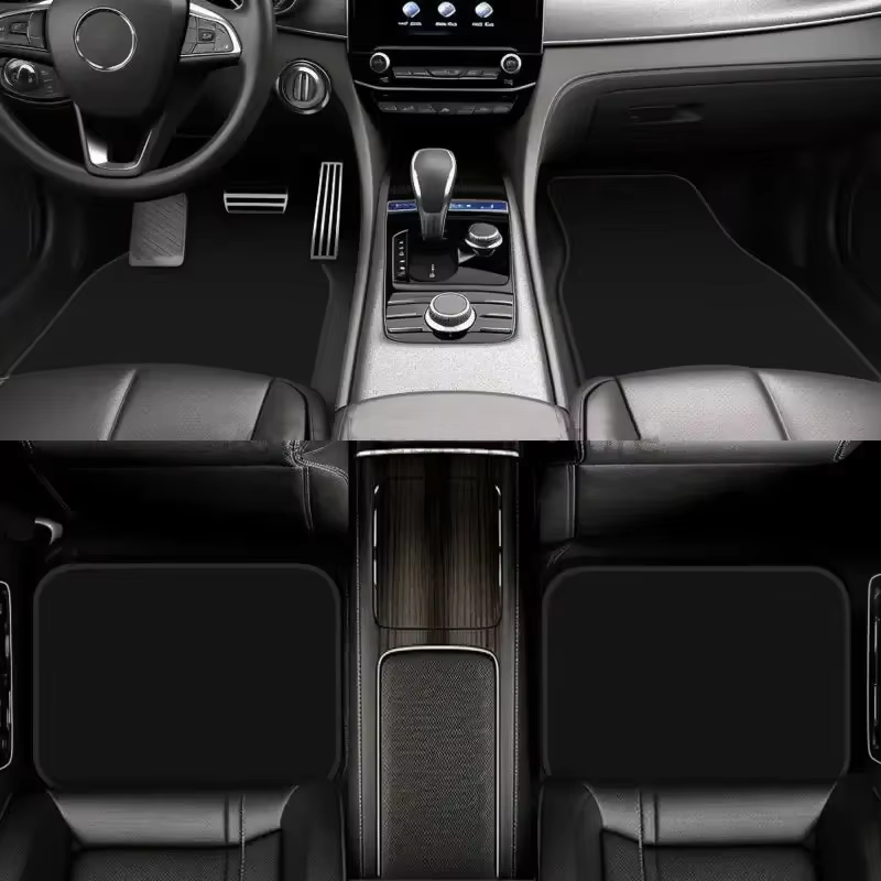 Tapis de sol de voiture, tapis de sol universels, tapis de lavage et d'entretien, tapis antidérapants et imperméables, tapis résistants à l'usure, tapis de protection de rechange