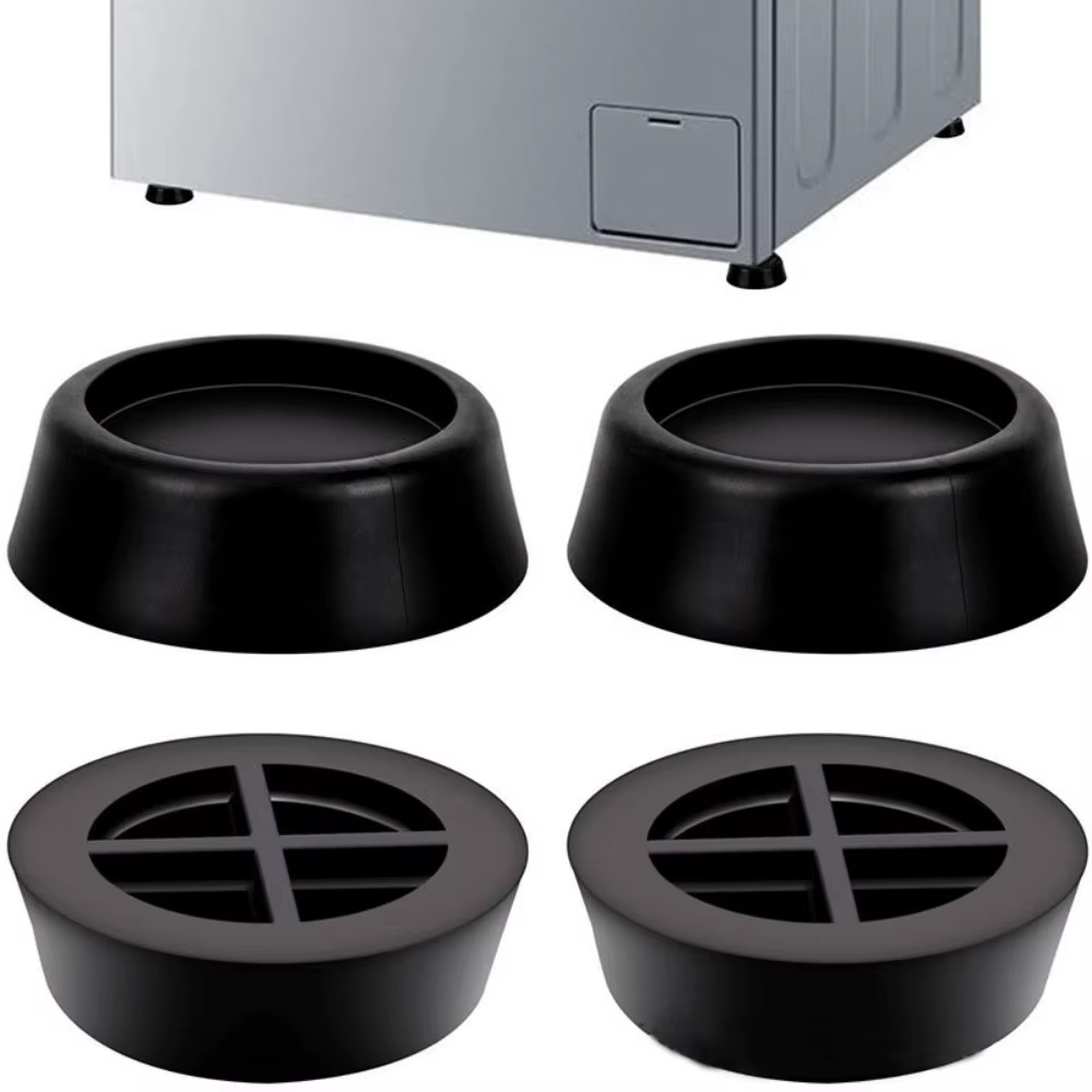 Coussinets anti-vibration et anti-bruit pour machine à laver, coussinets de pied en caoutchouc, antichoc et antibruit, laveuse et sécheuse, 4 pièces