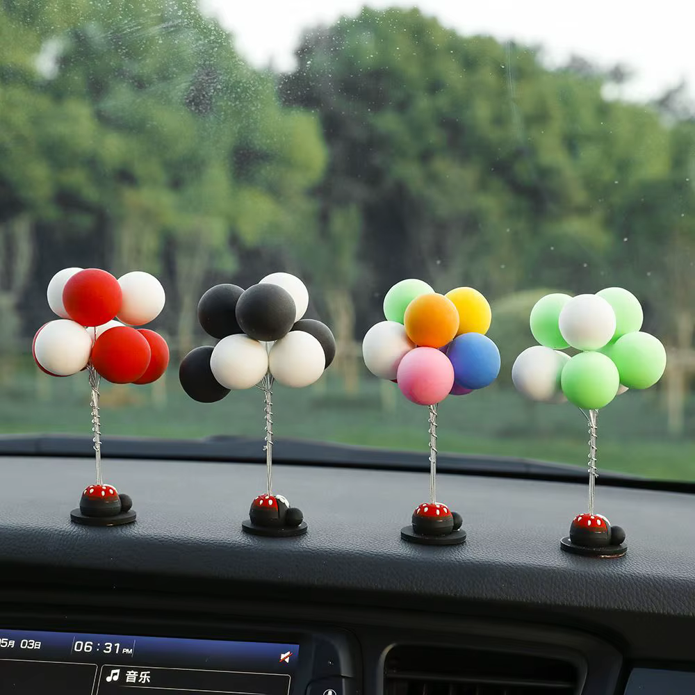 Proximour-Ballons de décoration d'intérieur pour voiture, jolis ornements créatifs, tableau Prada, fournitures charmantes