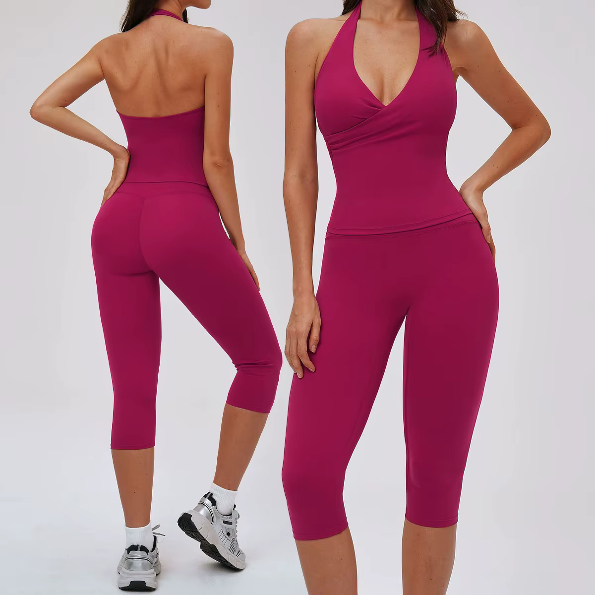 Tenues de yoga 2 pièces pour femmes