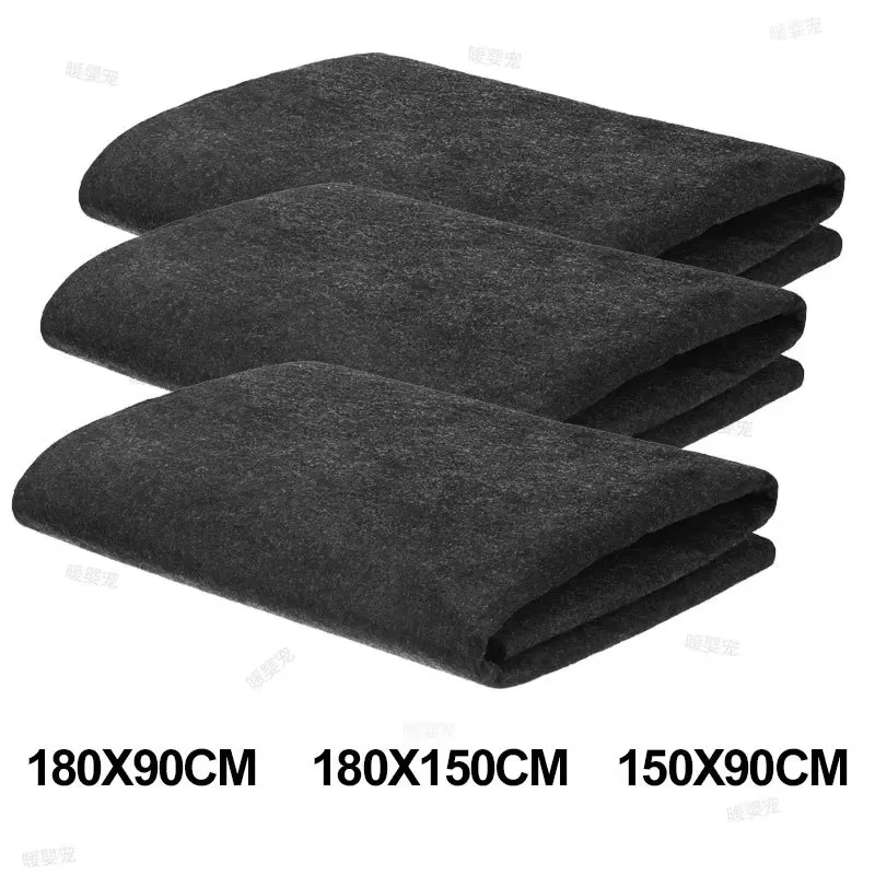 Tapis de réparation automobile en feutre, tapis de sol pour garage, absorbant l'eau et l'huile, antidérapant, anti-débordement, tapis de coffre de voiture