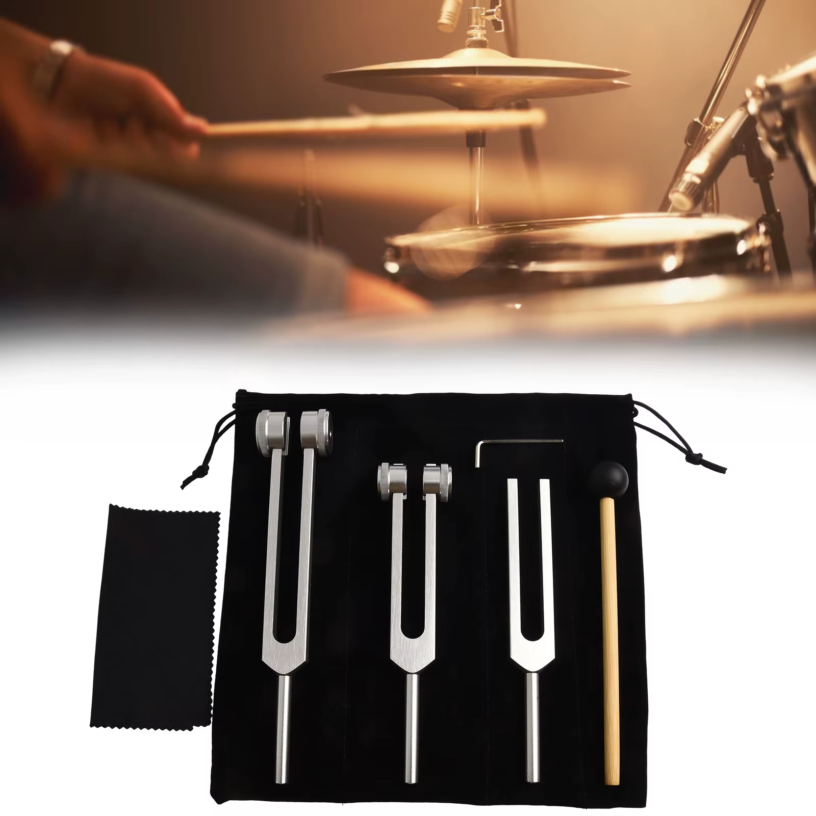 Ensemble de diapasons pour la musique