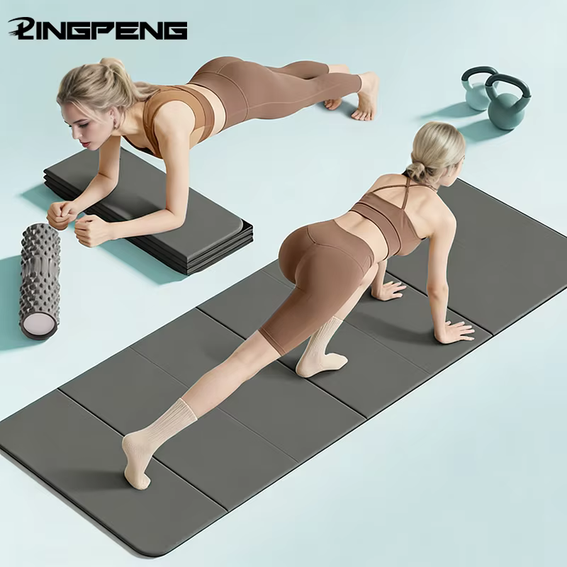 Tapis de Yoga pliable, silencieux