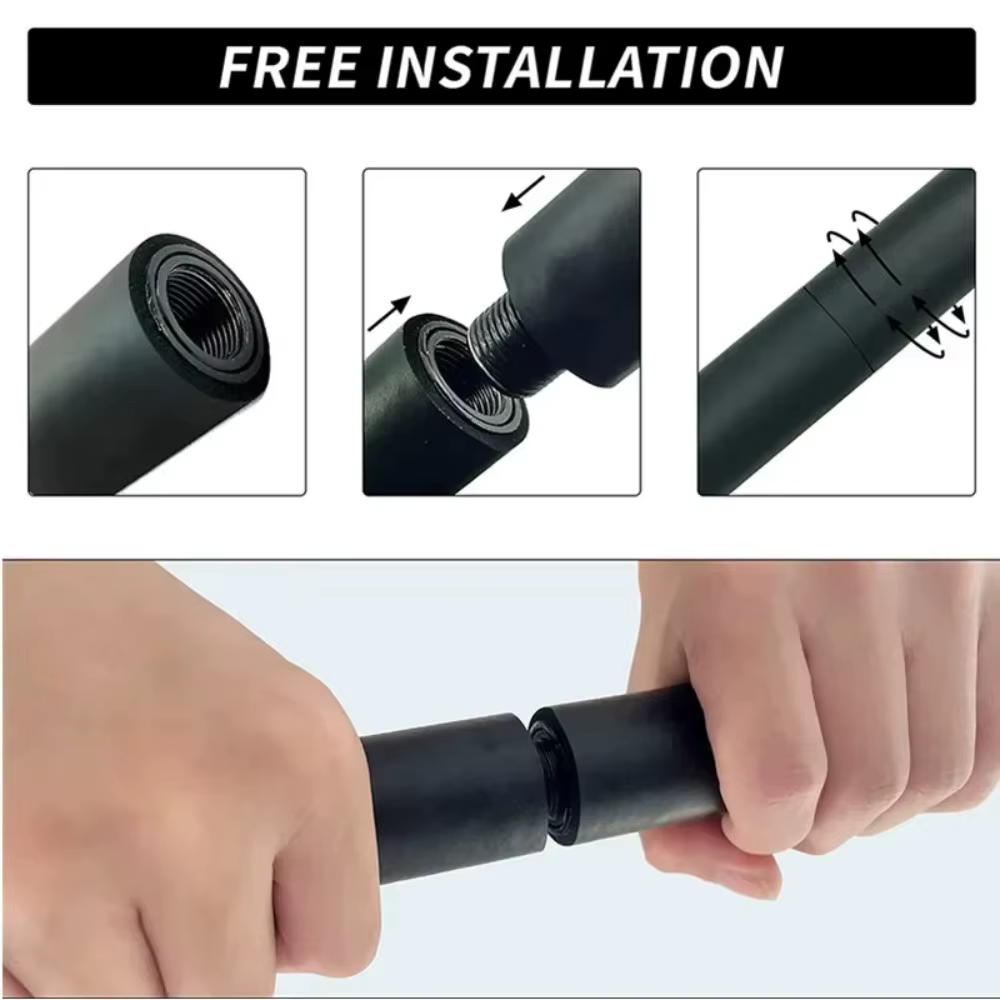 Barre de Pilates lestée multifonctionnelle portable