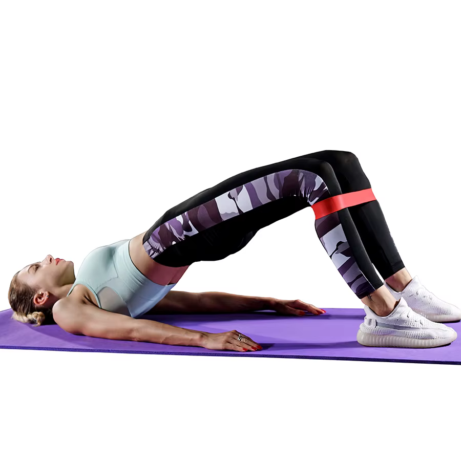 Bandes élastiques de Fitness pour exercices de Sport de Yoga