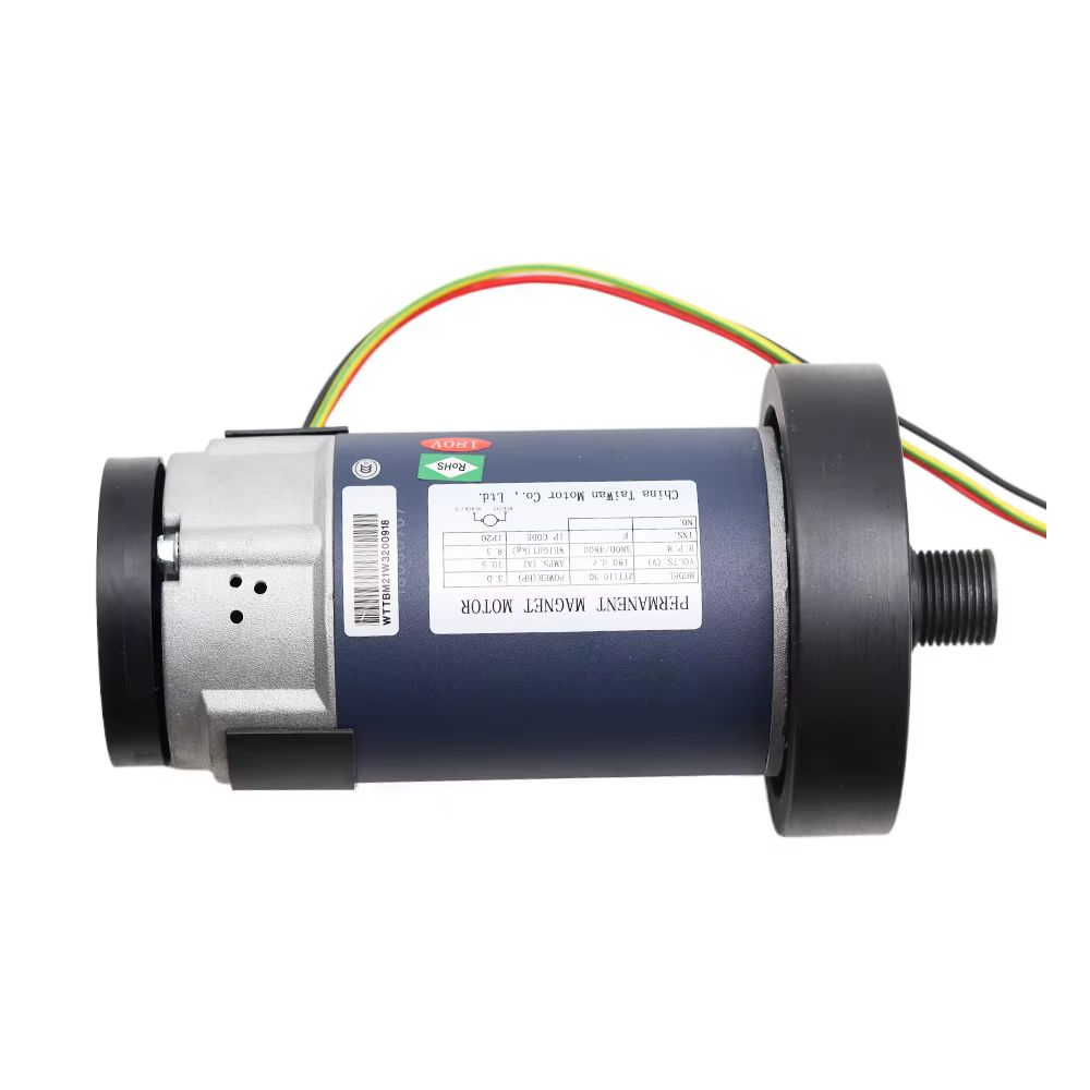 Moteur à aimant permanent pour tapis de course, moteur à courant continu, 2,0 hp, alcool 180V, 5A