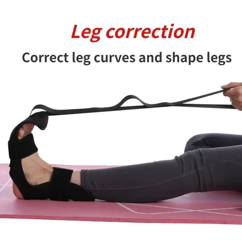 Bande d'étirement des jambes de Yoga