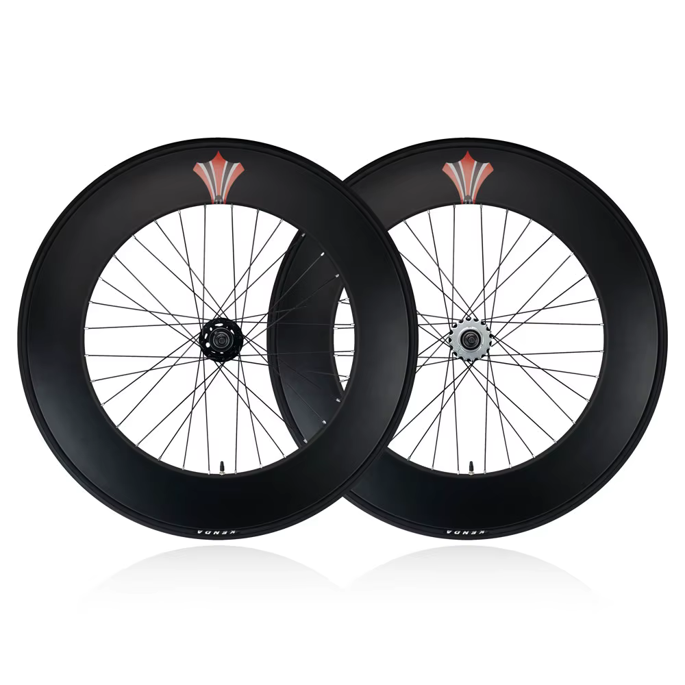 Roues de vélo à pignon fixe 700C 88MM 90MM en alliage d'aluminium, jeu de roues de piste 36H Flip-flop, jeu de roues de course à vitesse unique