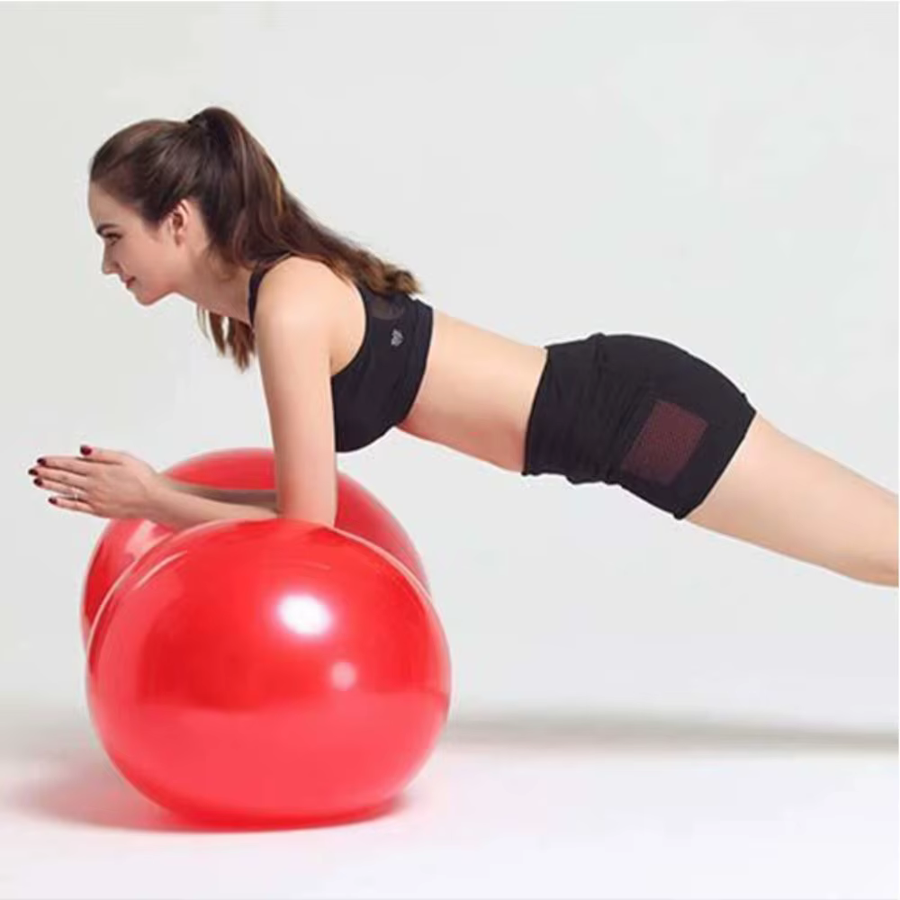 Ballon de yoga anti-explosion épaissi en PVC avec pompe