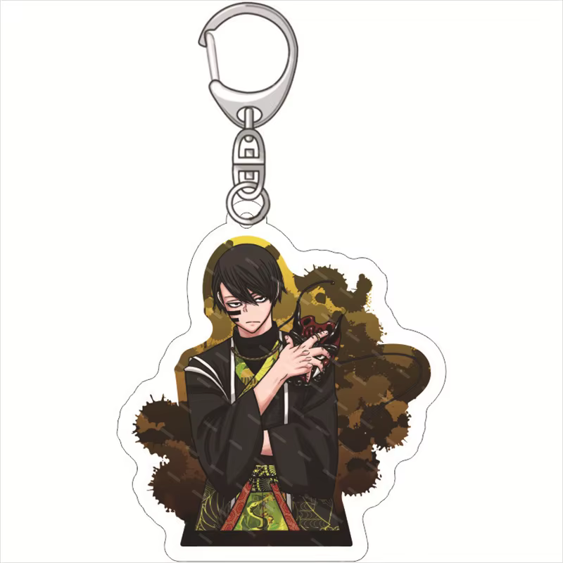 Porte-clés en acrylique Manga Tougen Anki, figurine Ikari Yaoroshi Shiki Ichinose Naito Mudano, Costume de Cosplay, pendentif pour sac à dos