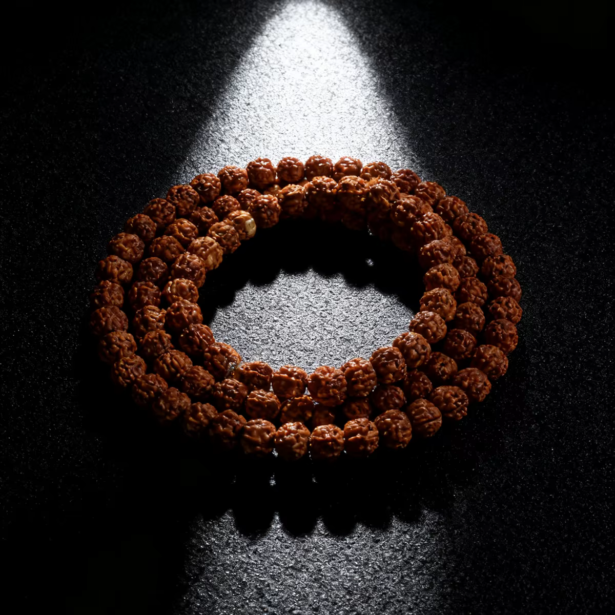 108 perles Mala Rudraksha collier de prière bouddhiste bijoux de méditation Bracelet de Yoga 6-14mm pour accessoires de