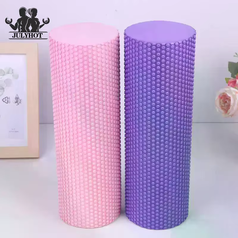 Rouleau de yoga rond en mousse EVA