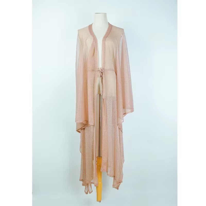 Femmes Transparent Maxi robes De Plage couvrir Robe longue maillots De Bain maillot