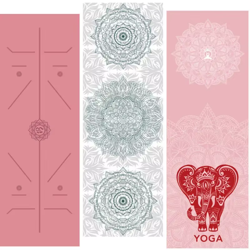 Serviette de Yoga en Polymères Imprimée