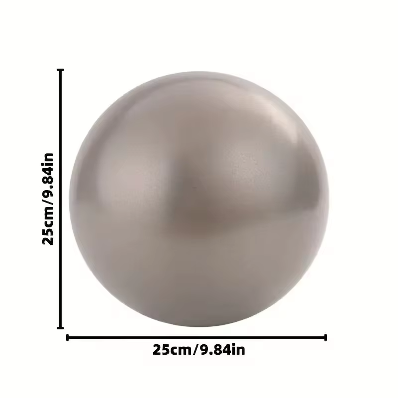 25CM nouveau Yoga Pilates balle exercice gymnastique Fitness équilibre gymnase Core intérieur formation Mini balles petite thérapie améliore
