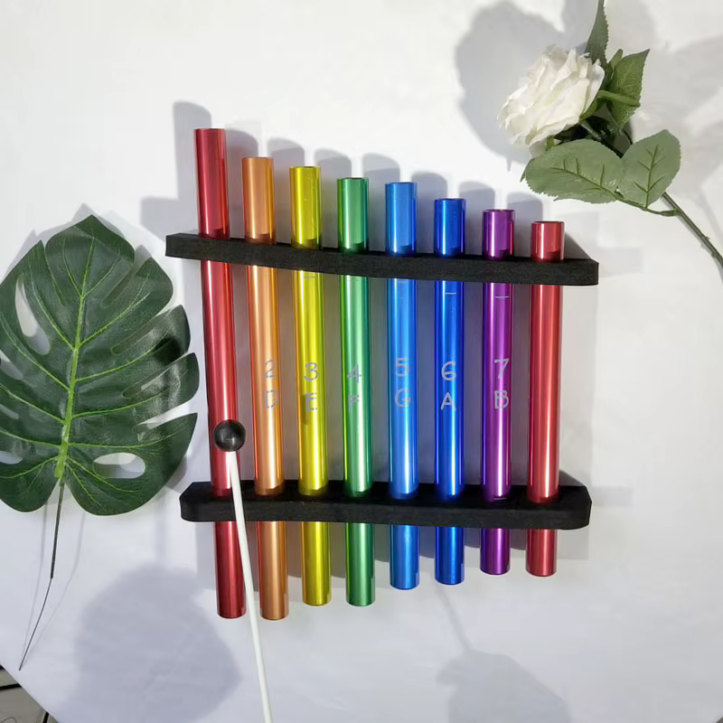 Tube en aluminium de méditation