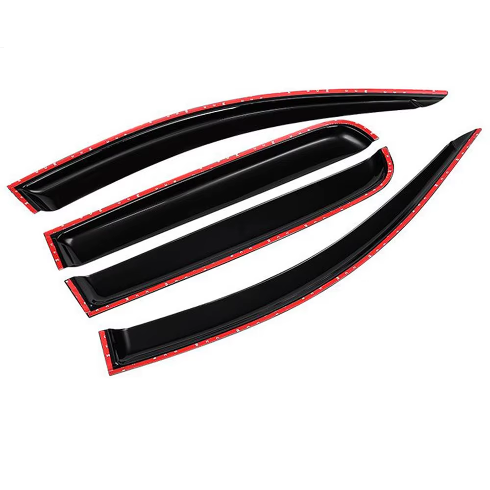 Accessoires automobiles : Pare-pluie et pare-soleil pour vitres, déflecteurs de vent, garnitures de protection contre les intempéries pour VW Volkswagen Polo 2011-2018