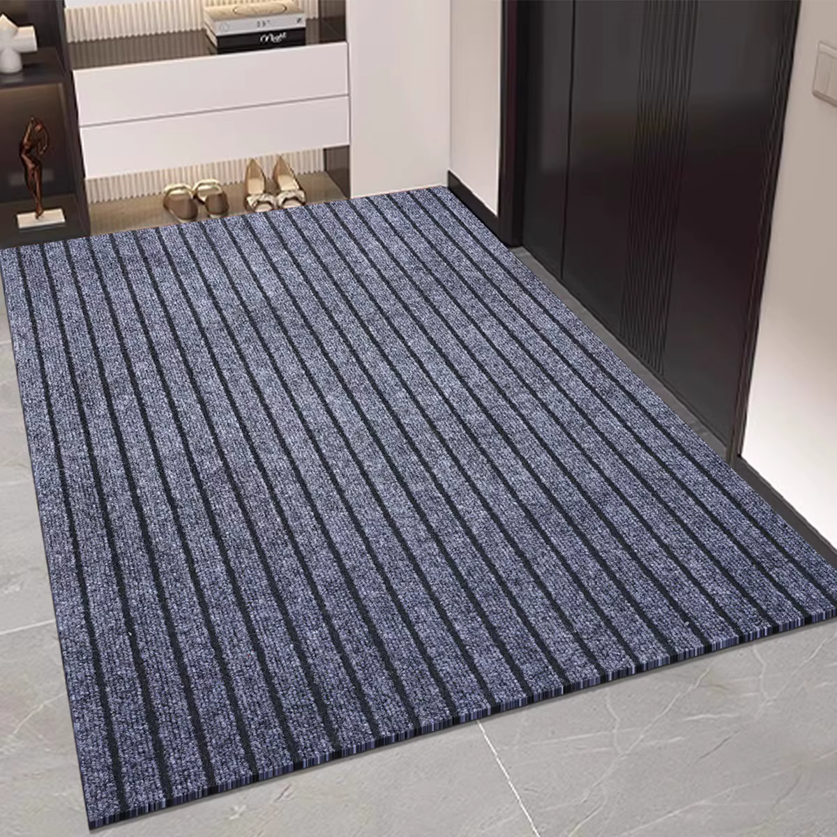 Tapis de cuisine rayé uni DIY 40 cm × 3 m, tapis de sol, décoration de chambre, tapis antidérapant, décoration de la maison, tapis de couloir