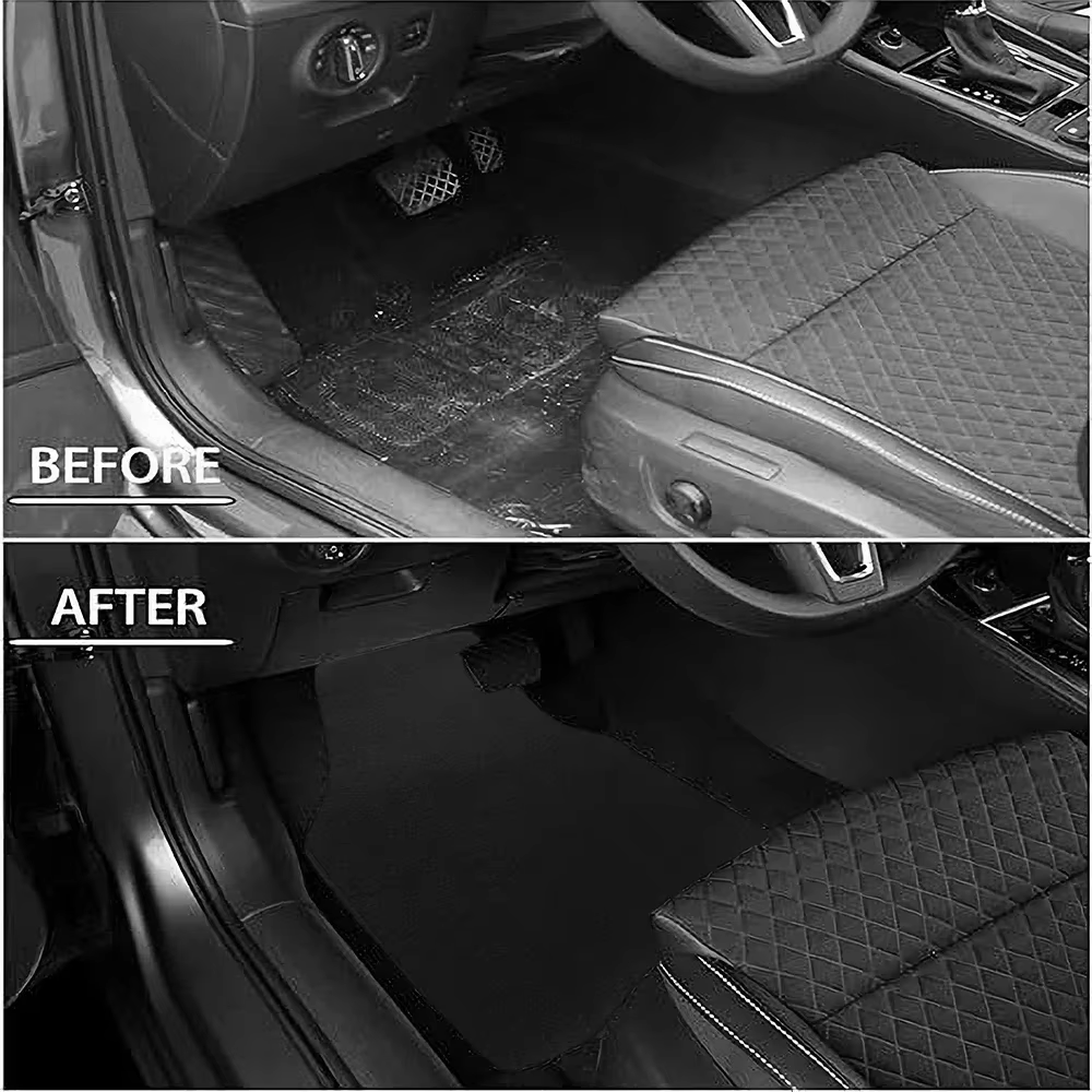 Tapis de sol de voiture, tapis de sol universels, tapis de lavage et d'entretien, tapis antidérapants et imperméables, tapis résistants à l'usure, tapis de protection de rechange