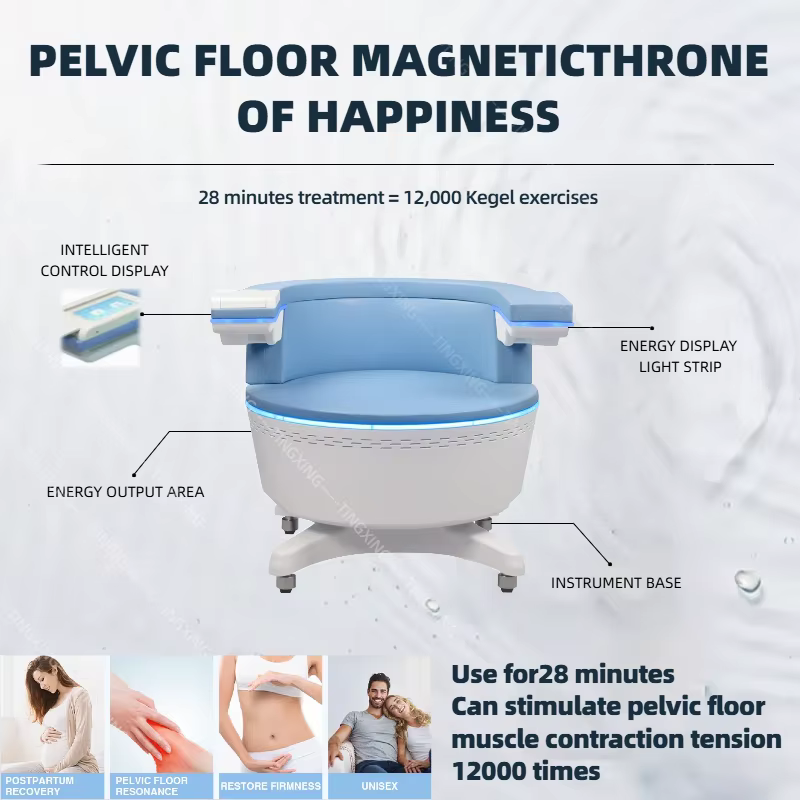 Chaise d'entraînement des muscles du plancher pelvien EpilatorEMS - Stimulateur musculaire personnel pour le traitement