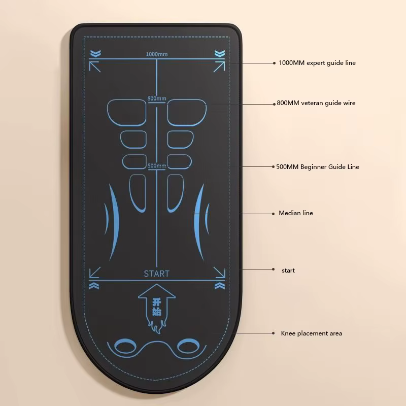 Tapis de Yoga écologique avec échelle pour les exercices de Fitness